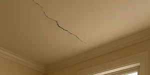when to fix ceiling cracks
